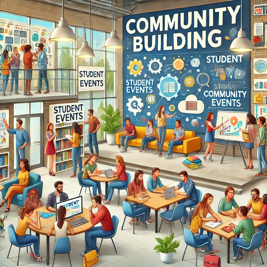 Community Building illustration